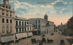 Ursuline Square, Egido Street Postcard