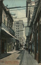 Obispo or Pimargall Street Postcard