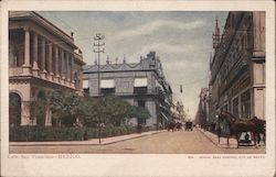 San Francisco Street, Jockey Club of Mexico City (La Casa de los Azulejos) Postcard Postcard Postcard