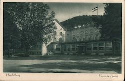 Heidelberg Victoria Hotel Germany Postcard Postcard Postcard