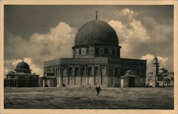 The Omar Mosque Jerusalem, Israel Middle East Postcard Postcard Postcard