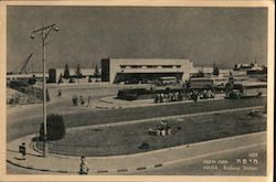 Railway Station Postcard