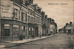 Centres (L.-et-C.) - Rue de Blois Postcard