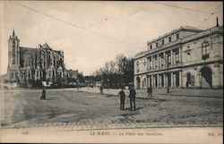 LE MANS - La Place des Jacobins France Postcard Postcard Postcard