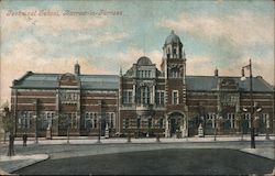 Technical School Barrow-in-Furness, UK Postcard Postcard Postcard