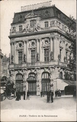 Theatre de la Renaissance Paris, France Postcard Postcard Postcard