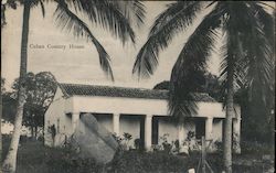 Cuban Country House Postcard