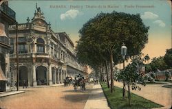 Prado Promenade Havana, Cuba Postcard Postcard Postcard