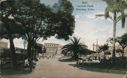 Central Park Havana, Cuba Postcard Postcard Postcard