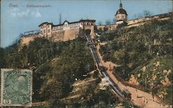 Graz - Schlossbergbahn Postcard