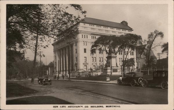 Sun Life Assurance Co Building Montreal QC Canada Quebec Postcard   Card00574 Fr 