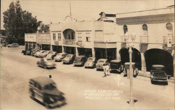 Commercial District (Casas Comerciales) Street View Mexicali, Mexico ...