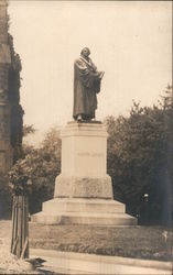 Statue of Martin Luther Washington, DC Washington DC Postcard Postcard Postcard