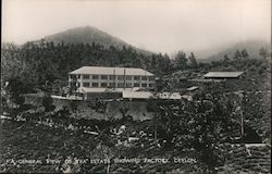 View of Tea Estate Showing Factory, Ceylon Sri Lanka Southeast Asia Postcard Postcard Postcard