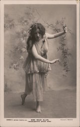 Canadian Dancer Maud Allan Postcard