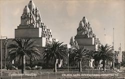 Elephant Towers, Golden Gate International Exposition '39 California 1939 Golden Gate International Exposition (GGIE) Postcard P Postcard