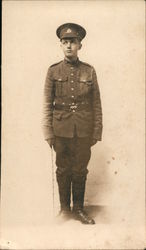 Young Canadian Soldier World War I Postcard Postcard Postcard