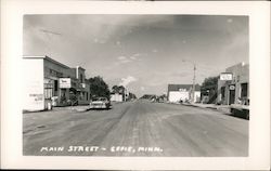 Main Street Effie, MN Postcard Postcard Postcard