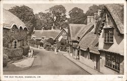 The Old Village Shanklin, UK Postcard Postcard Postcard