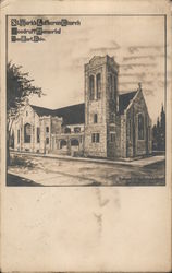 St. Mark's Lutheran Church, Woodruff Memorial Van Wert, OH Postcard Postcard Postcard