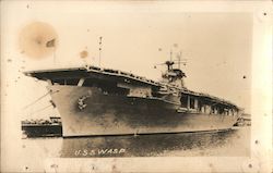 USS Wasp (CV-7) Aircraft Carier Ships Postcard Postcard Postcard