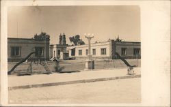 Playground with Slides Postcard