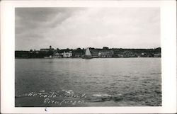 Bay View of the Port of Cienfuegos Postcard