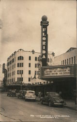 Florida Cinema and Hotel Genvoa Postcard