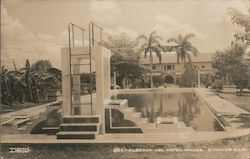 Swimming Pool, Hotel Valles Postcard