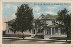 Enid Springs Sanitorium and Hospital, Enid, Okla. Oklahoma Postcard Postcard Postcard