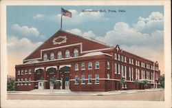 Convention Hall Tulsa, OK Postcard Postcard Postcard