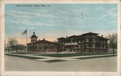 View of University Tulsa, OK Postcard Postcard Postcard