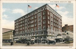 Hotel Martin Sioux City, IA Postcard Postcard Postcard