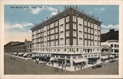 The Martin Hotel Sioux City, IA Postcard Postcard Postcard