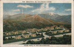 Beautiful El Colorado Lodge Postcard