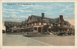 Bisonte Hotel, Hutchinson, Kansas Postcard