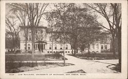 Law Building, University of Michigan Postcard