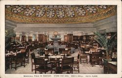 Marshall Field & Company. Store for Men. Men's Grill. Sixth Floor Chicago, IL Postcard Postcard Postcard