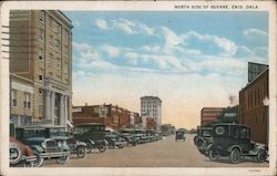 North Side of Square, Enid, Okla. Oklahoma Postcard Postcard Postcard