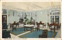 Writing Room, Hotel Atlantic Postcard