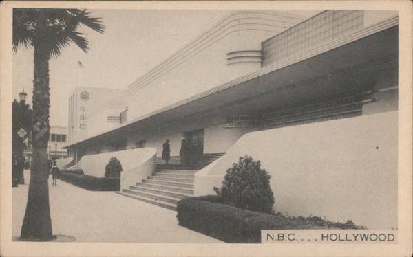 NBC Studios Hollywood, CA Postcard