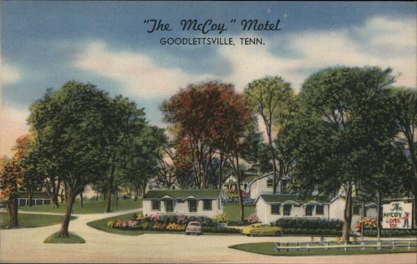 The McCoy Motel Goodlettsville, TN Postcard