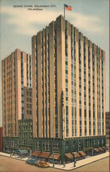 Skirvin Tower Oklahoma City, OK Postcard Postcard Postcard