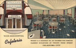 Classen Cafeteria - Your Residential Cafeteria Oklahoma City, OK Postcard Postcard Postcard