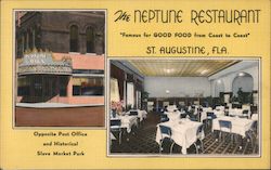 The Neptune Restuarant St. Augustine, FL Postcard Postcard Postcard