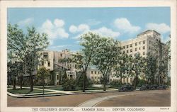 The Children's Hospital - Tammen Hall Denver, CO Postcard Postcard Postcard