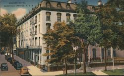 Worden Hotel Saratoga Springs, NY Postcard Postcard Postcard