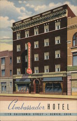 Ambassador Hotel Postcard