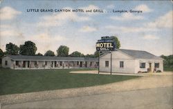 Little Grand Canyon Motel and Grill Lumpkin, GA Postcard Postcard Postcard