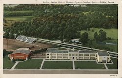 Lufkin Senior High - Shands Gym - Panther Park Texas Postcard Postcard Postcard